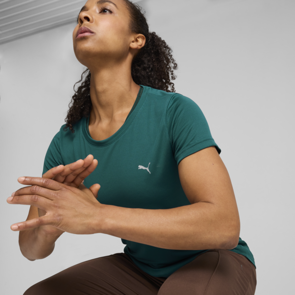 Performance Training Tee Women, Cold Green, large-ZAF
