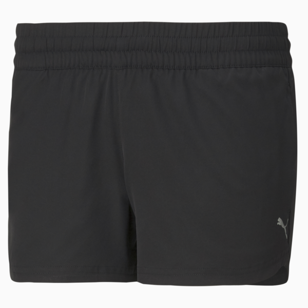Performance Woven 3" Training Shorts Women, Puma Black, large-ZAF