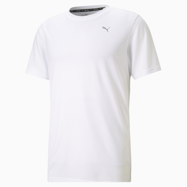 Playera manga corta Performance para Hombre, Puma White, large-MEX