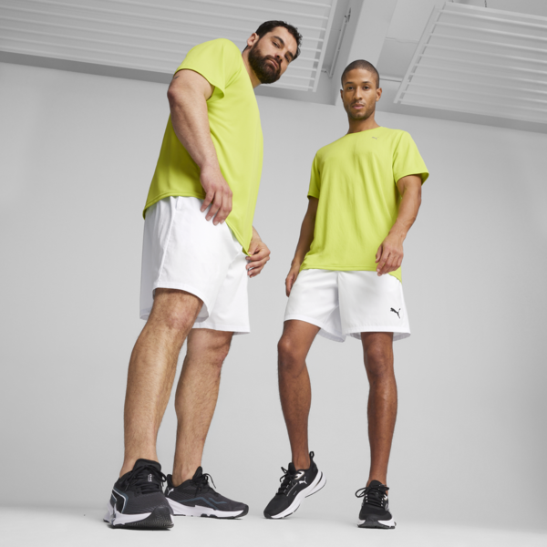Performance Short Sleeve Men's Training Tee, Lime Pow, large-MEX