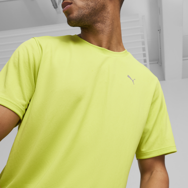 Performance Short Sleeve Men's Training Tee, Lime Pow, large-MEX
