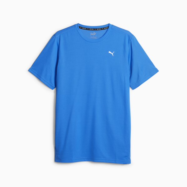 Performance Short Sleeve Training Tee Men, Ultra Blue, large-ZAF