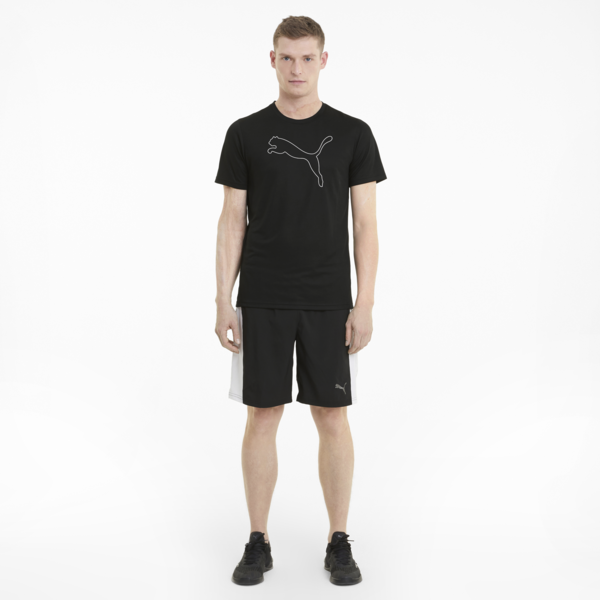 Performance Cat Training Tee Men, Puma Black, large-ZAF