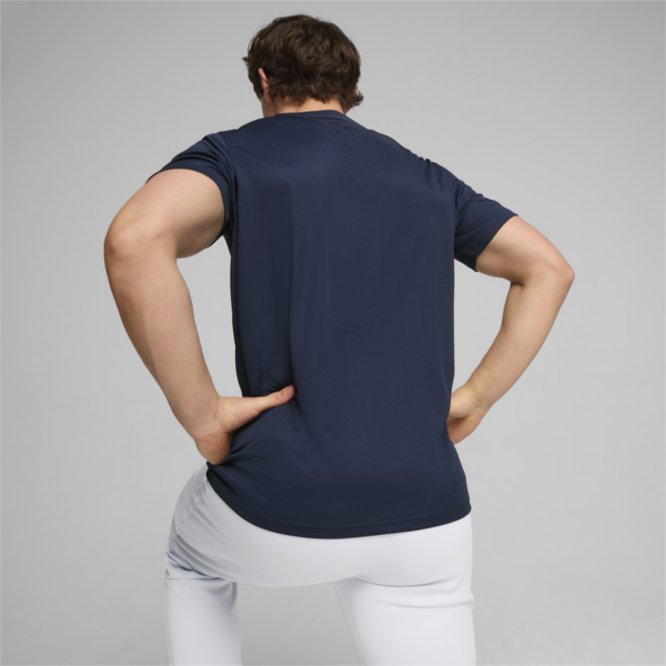 Performance Cat Training Tee Men, Club Navy, large-ZAF