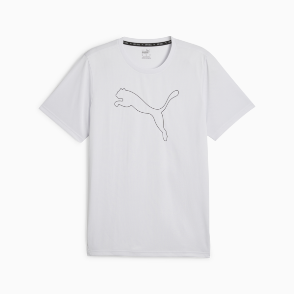 Performance Cat Training Tee Men, Silver Mist, large-ZAF