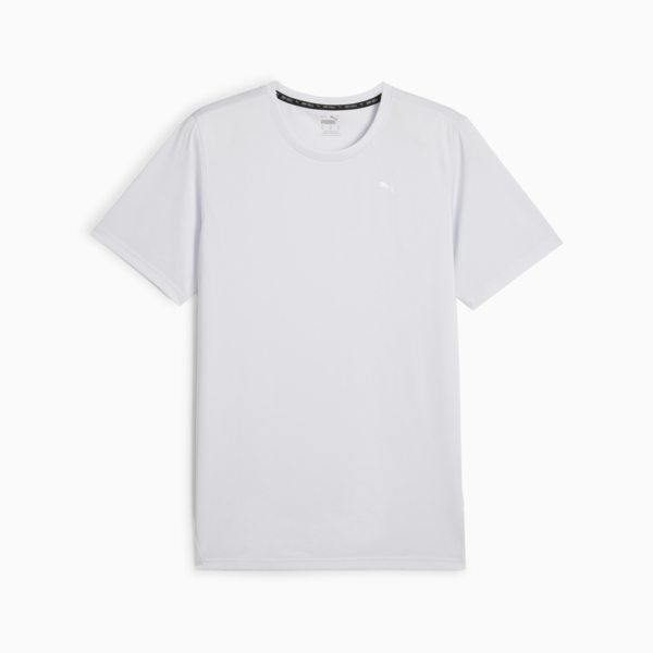Performance Heather Men's Training Tee, Silver Mist Heather, large-ZAF