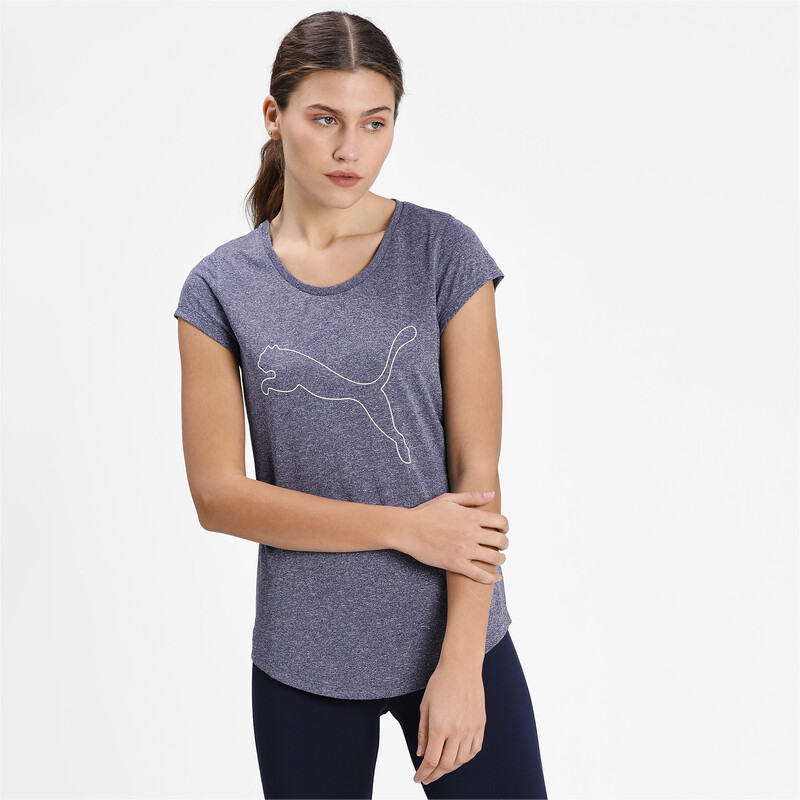 Women's PUMA Performance Heather Cat Training T-shirt