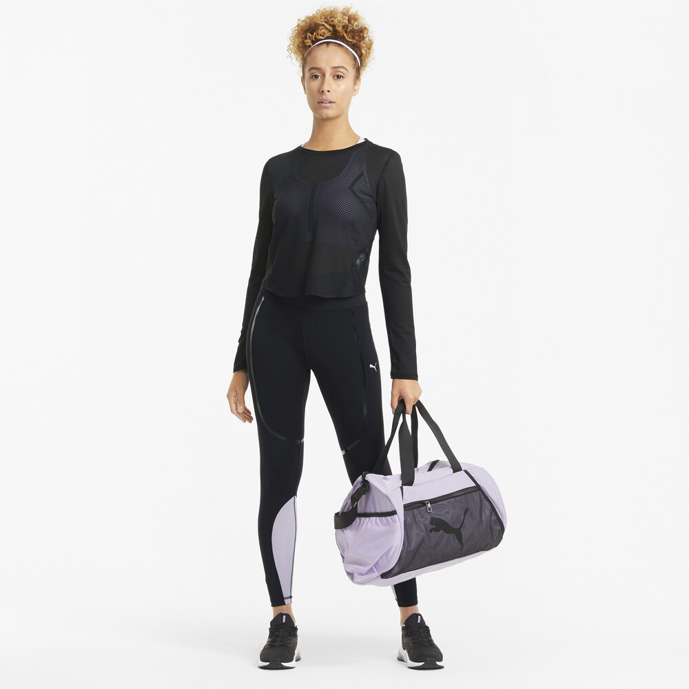 фото Топ с длинным рукавом mesh long sleeve women's training top puma