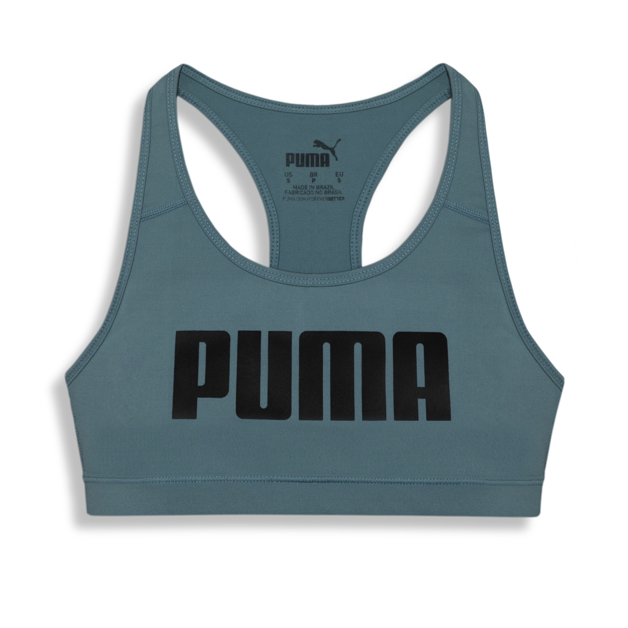 Top Puma 4 Keeps Bra Feminino 520384-02 - Branco/Preto - Botoli Esportes:  Tênis, Roupas e Acessórios Esportivos