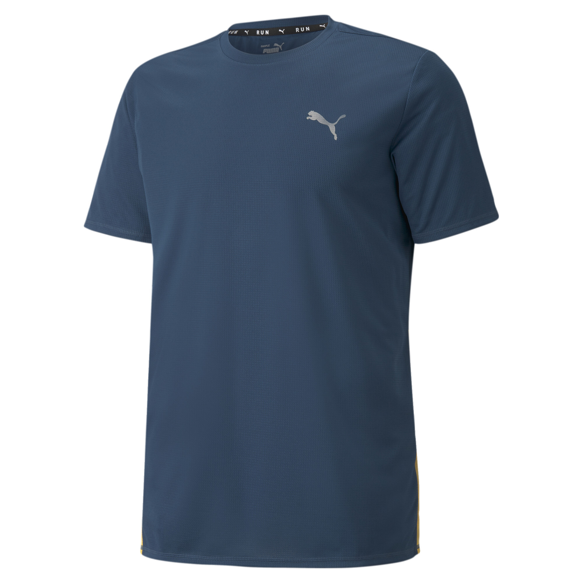 【プーマ公式通販】 プーマ ランニング 半袖 Tシャツ メンズ Intense Blue-Mineral Yellow ｜PUMA.com