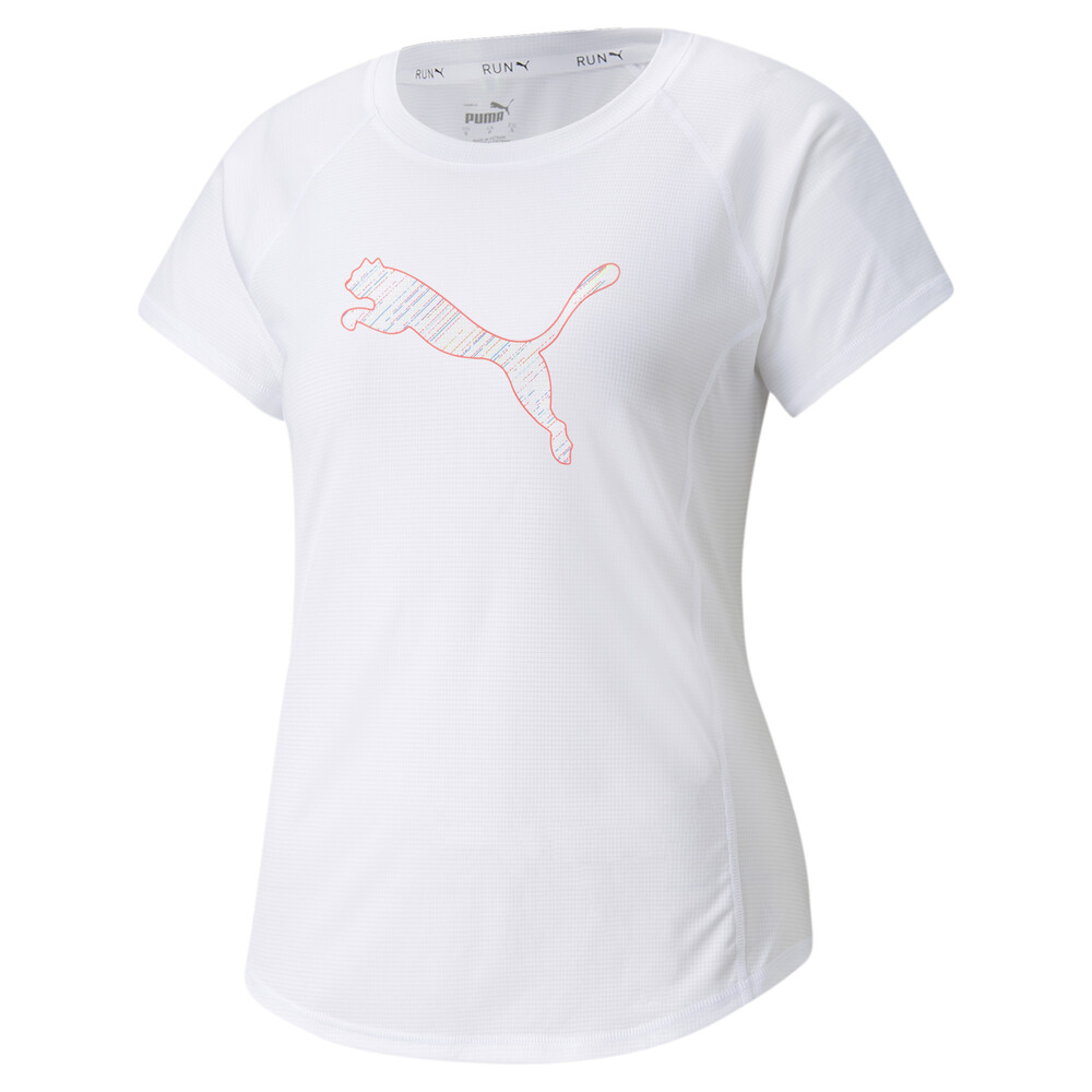 фото Футболка logo short sleeve women's running tee puma