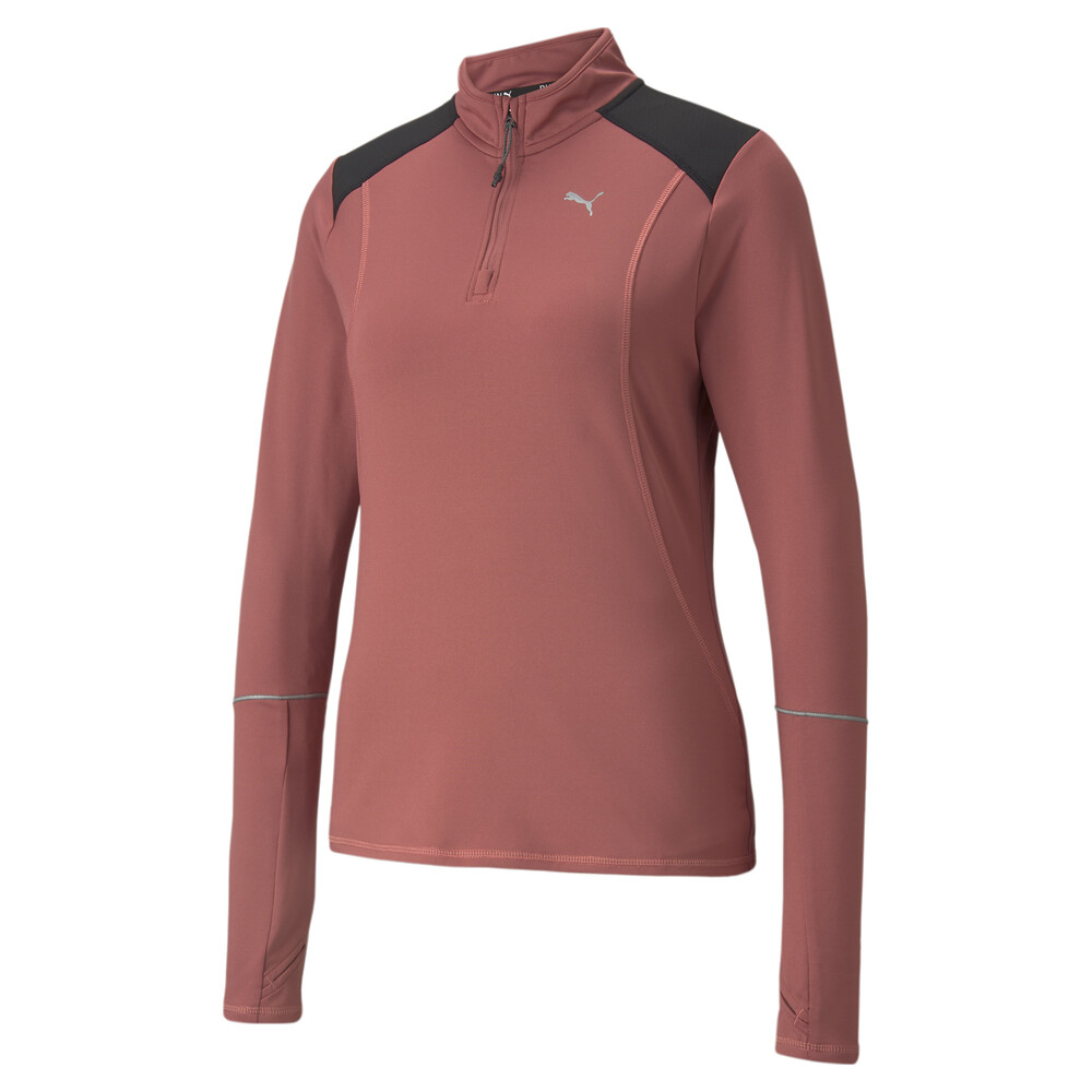 фото Толстовка winterised half-zip women's running top puma