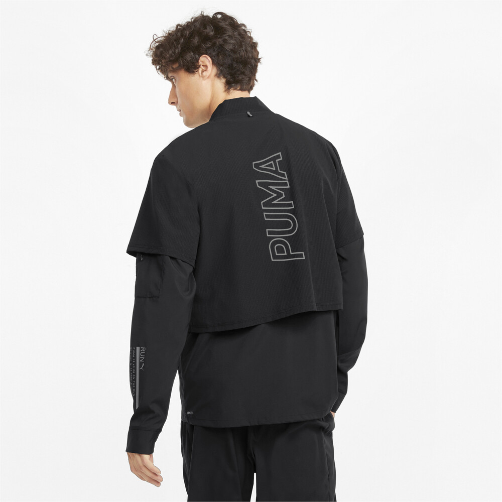 puma run woven jacket