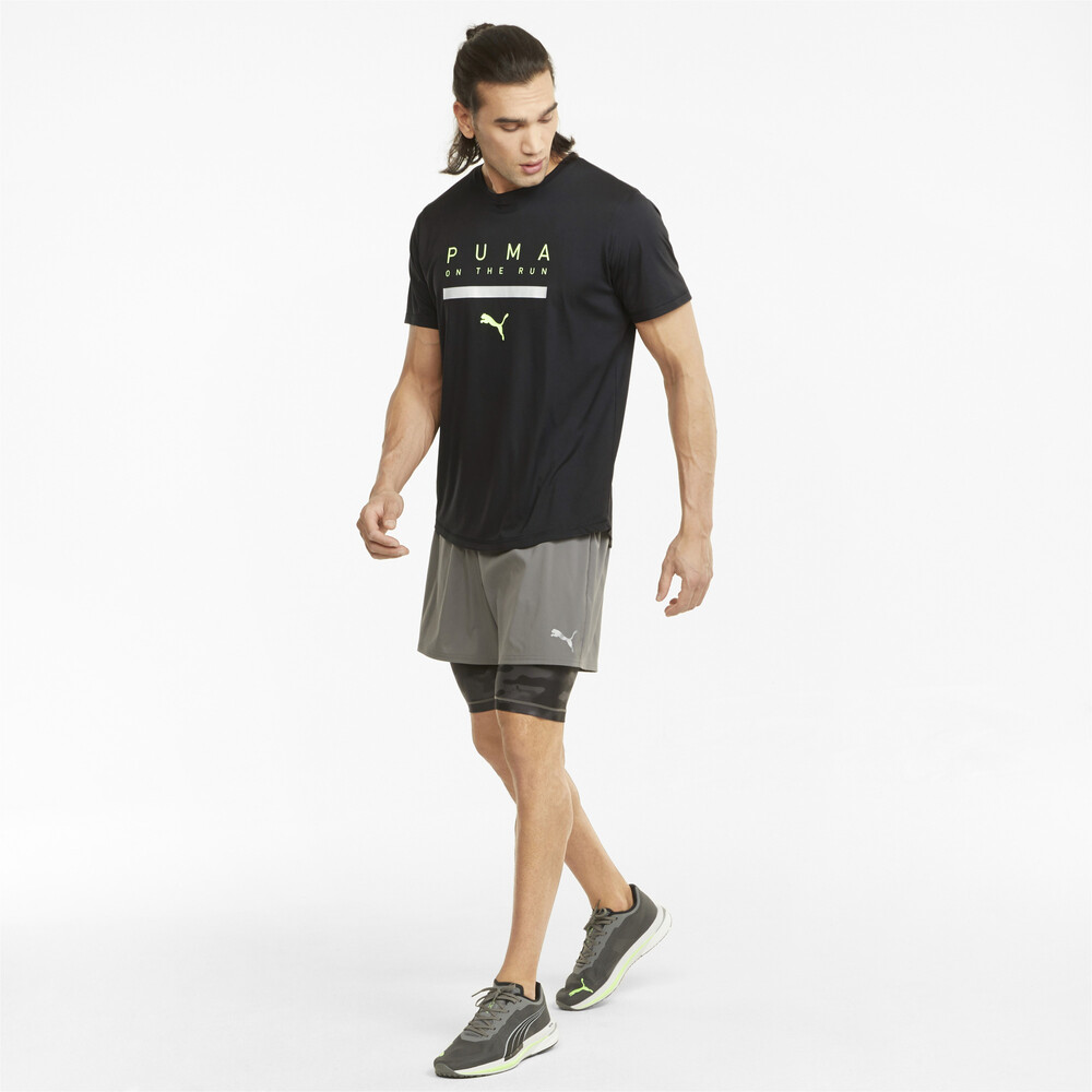 фото Футболка logo short sleeve men's running tee puma