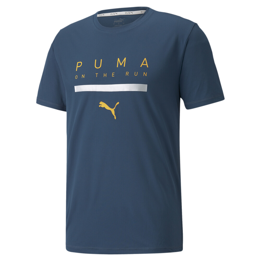 фото Футболка logo short sleeve men's running tee puma