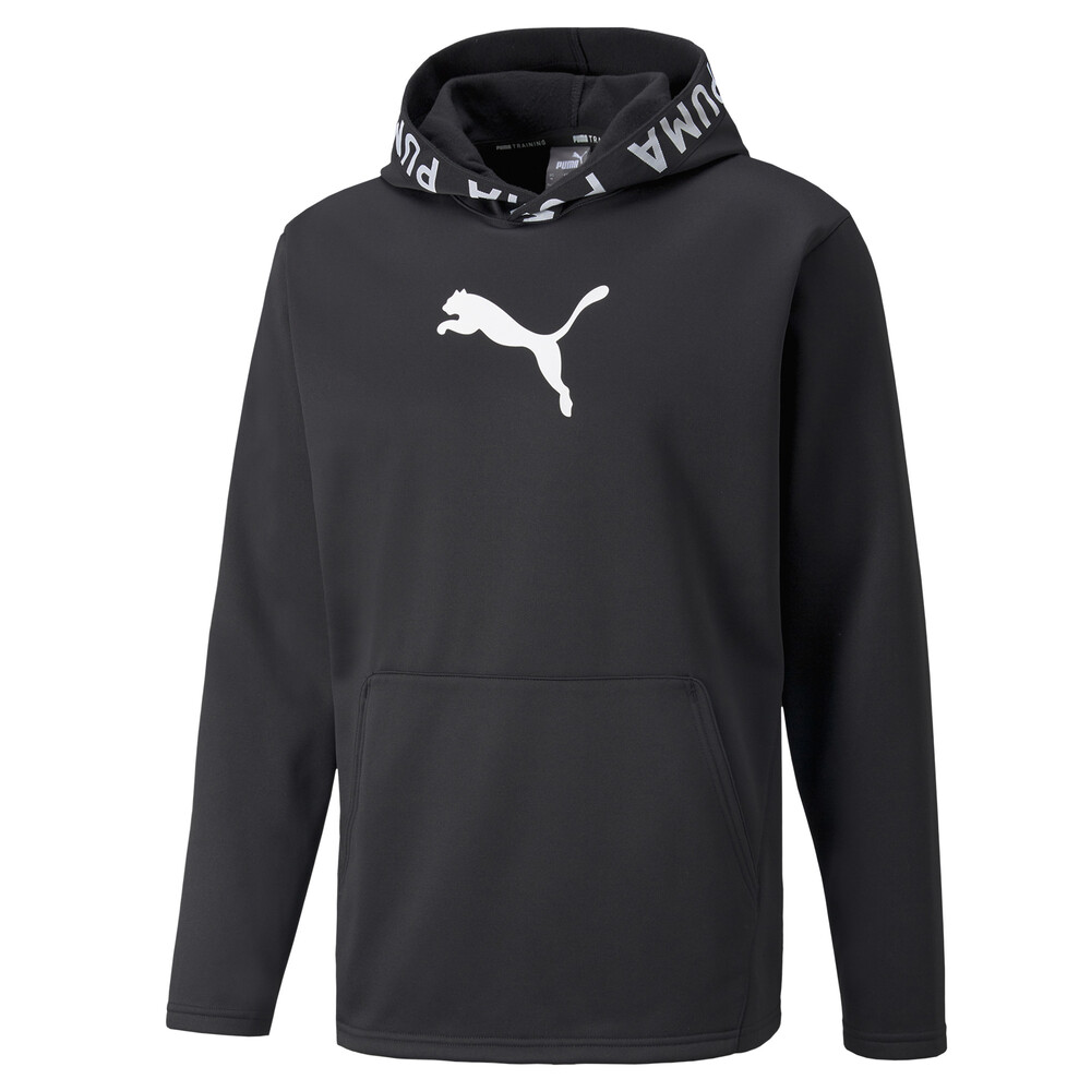 puma black hoodie jacket