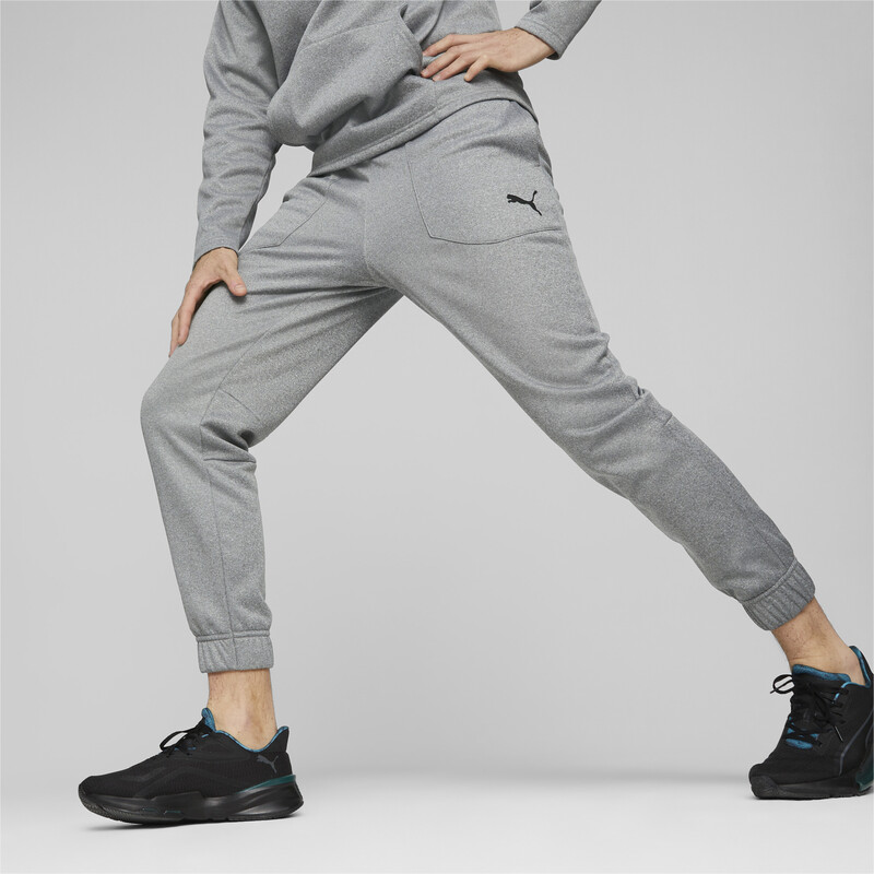 

Men's PUMA POWER Fleece Regular Fit Training Jogger, Gray