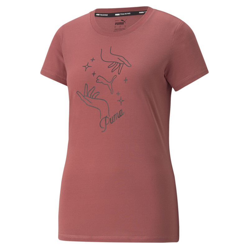 

Women's PUMA Studio Perforated Graphic Relaxed Fit T-Shirt