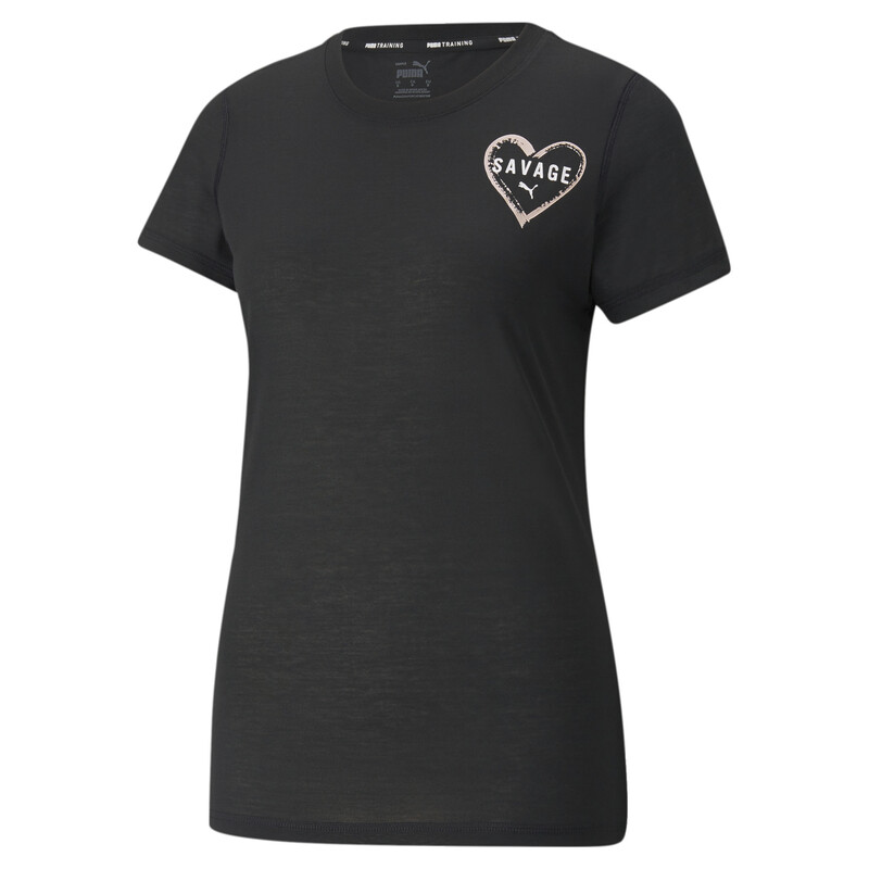

Women's PUMA Performance Slogan Relaxed Fit Training T-Shirt