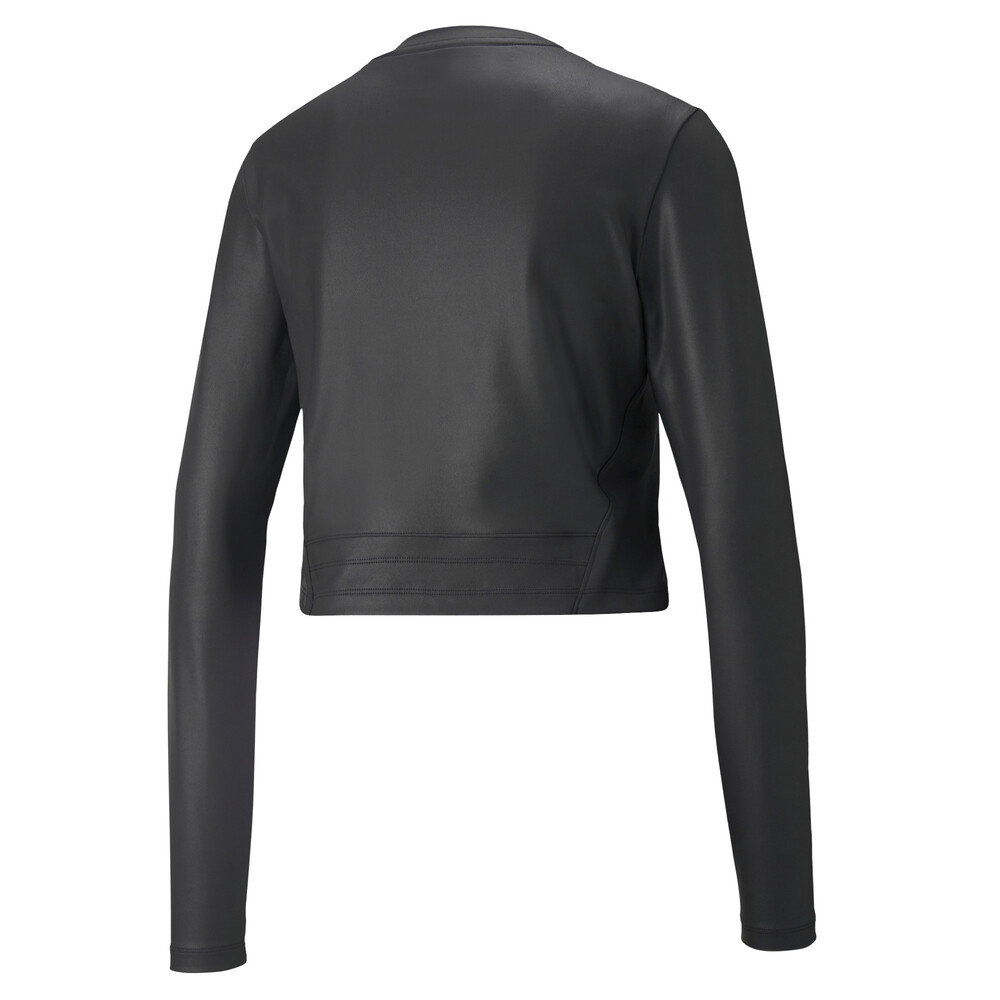 фото Футболка с длинным рукавом moto fitted long sleeve women's training tee puma