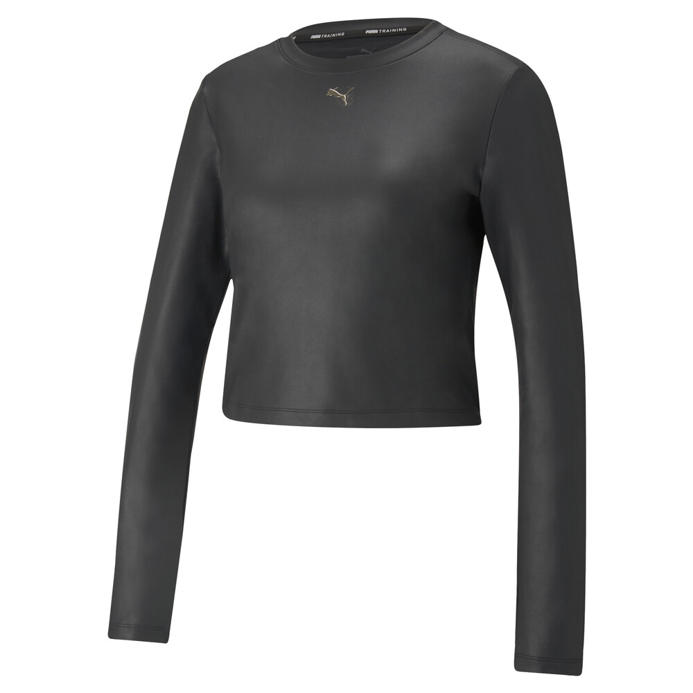 фото Футболка с длинным рукавом moto fitted long sleeve women's training tee puma