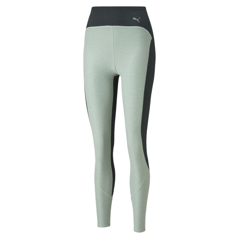 

Women's PUMA STUDIO Ygn Lx CB HW 7/8 Tght, Black/gray/green
