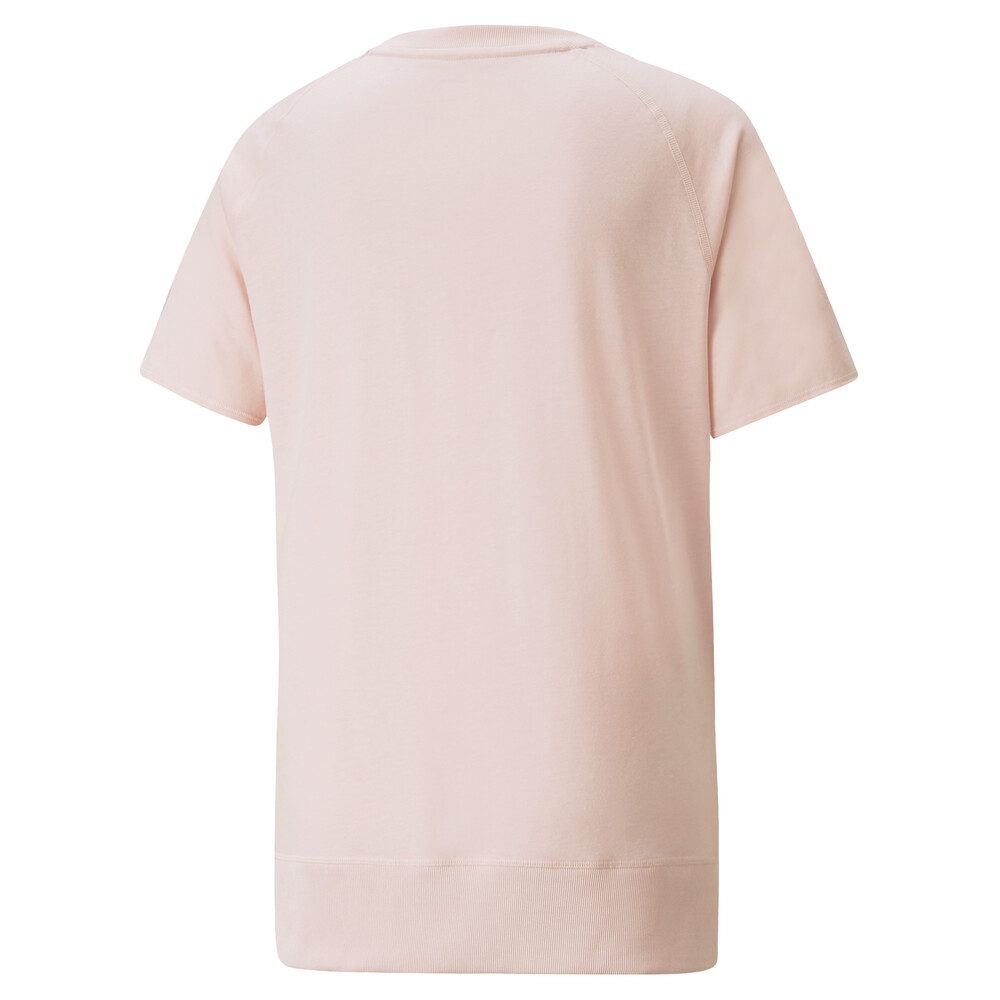 фото Футболка studio relaxed ribbed trim women's training tee puma