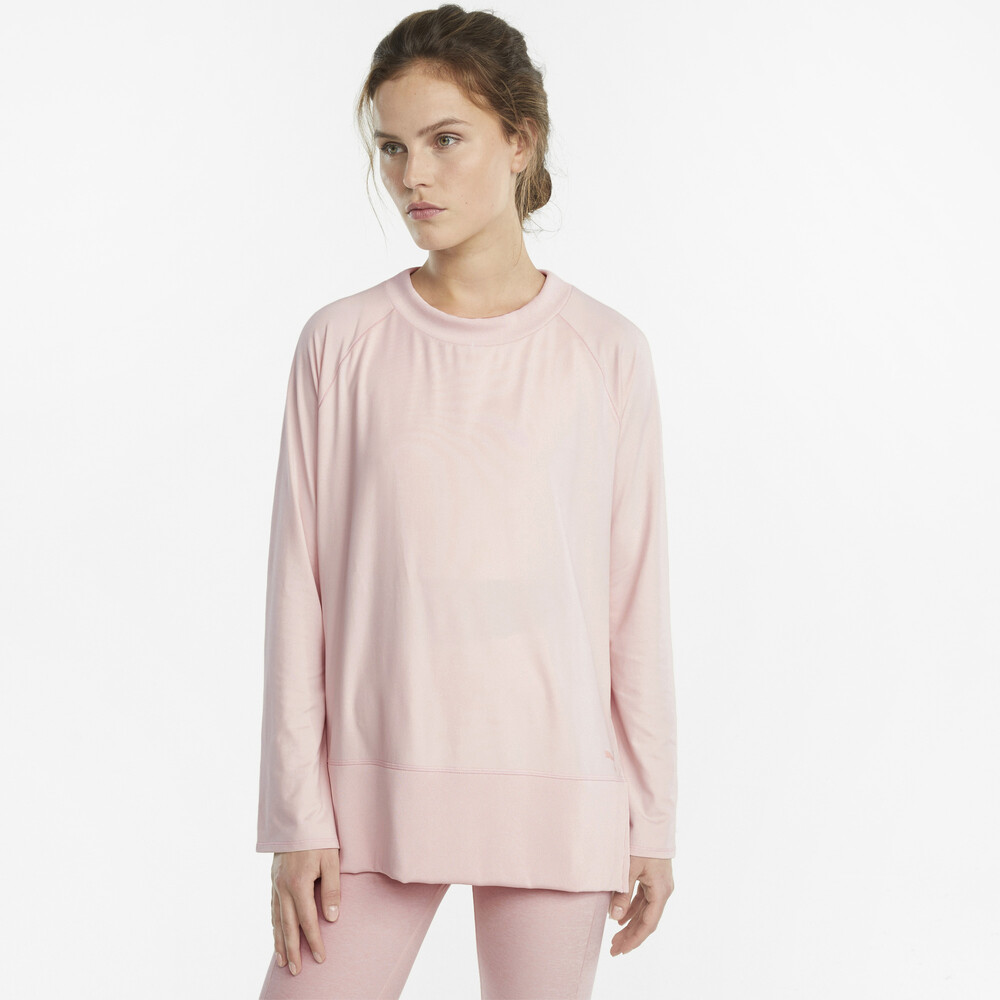 фото Топ с длинным рукавом studio yogini light bell sleeve women's training top puma
