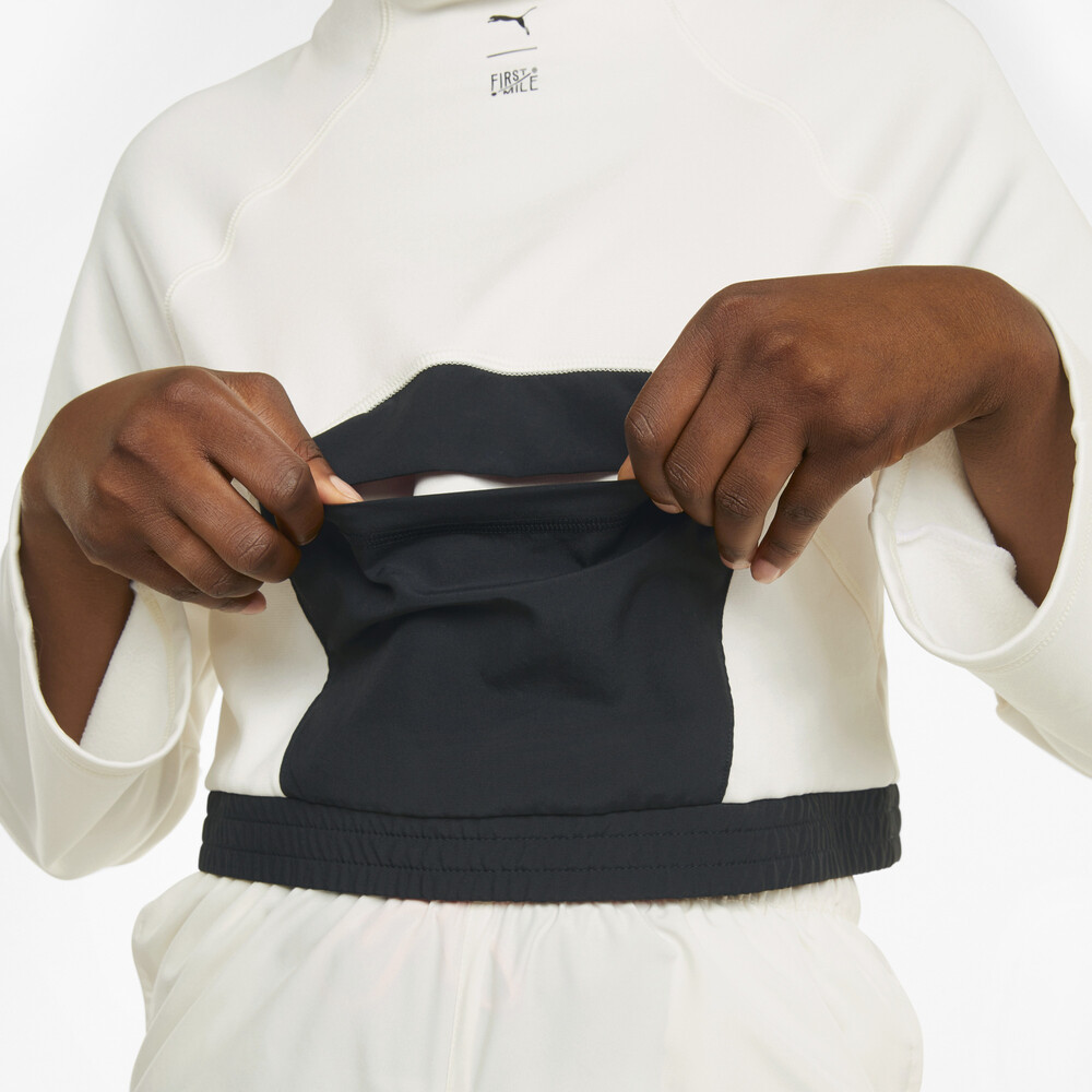 фото Толстовка puma x first mile mock neck women's training pullover
