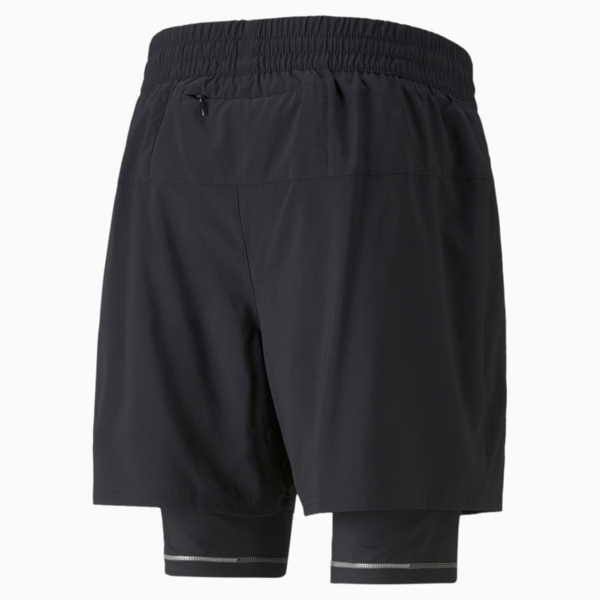 Graphic 2-In-1 5” Men’s Running Shorts, Puma Black-Puma Black, large-MEX