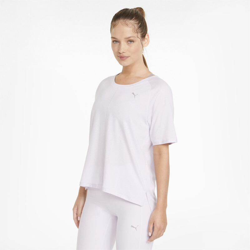 

Women's PUMA Studio Tri Blend Relaxed T-Shirt, Violet