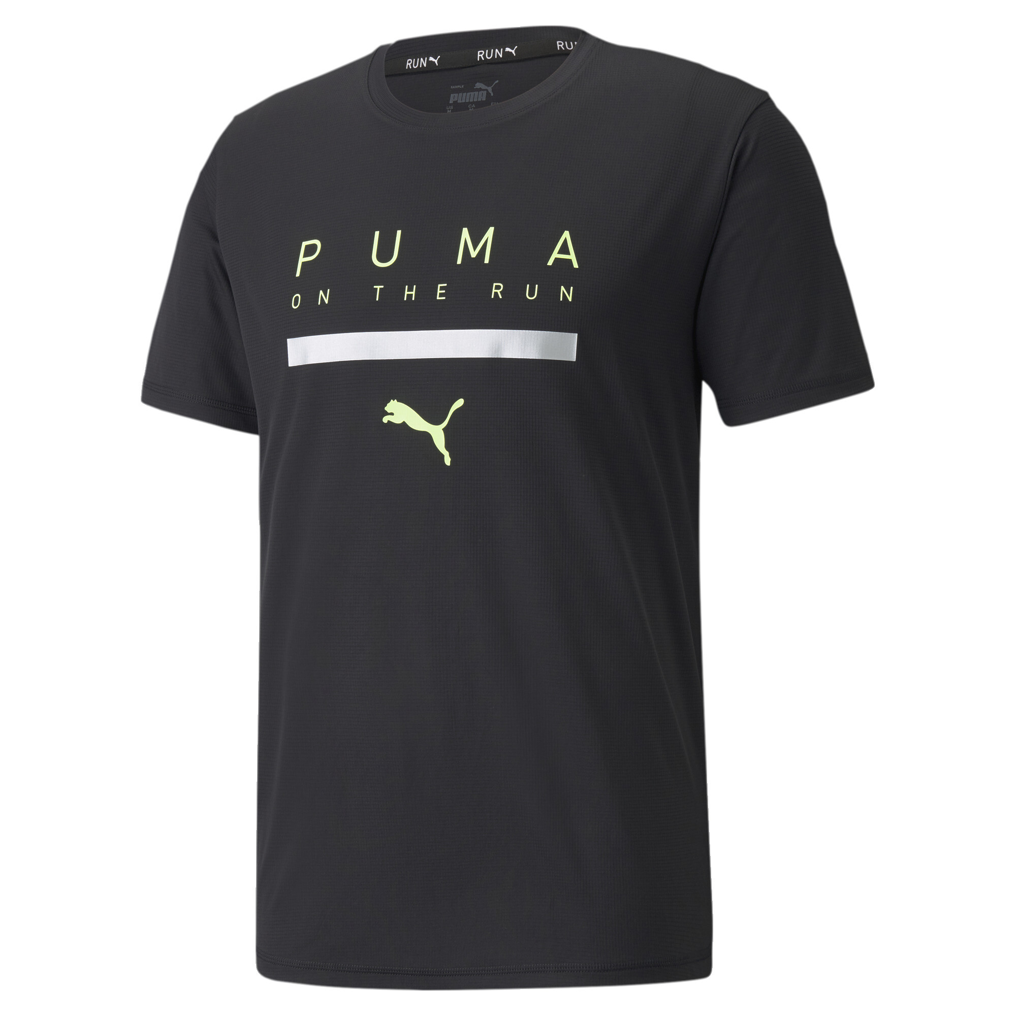 【プーマ公式通販】 プーマ ランニング ロゴ ショートスリーブ Tシャツ メンズ Puma Black ｜PUMA.com