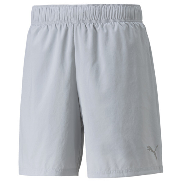 Short de running 2 en 1 Favourite para hombre, Harbor Mist-Puma Black, large-ARG