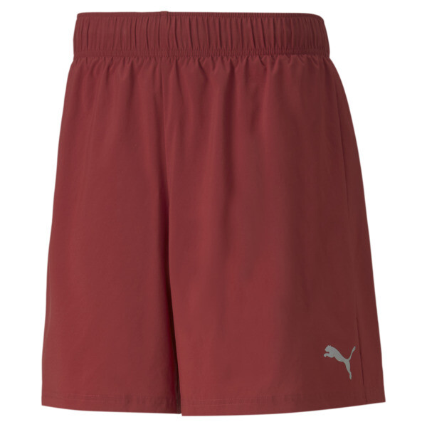 Short de running 2 en 1 Favourite para hombre, Intense Red-High Risk Red, large-ARG