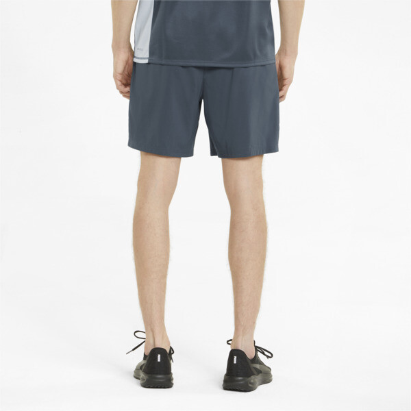 Short de running 2 en 1 Favourite para hombre, Dark Slate-Nitro Blue, large-ARG