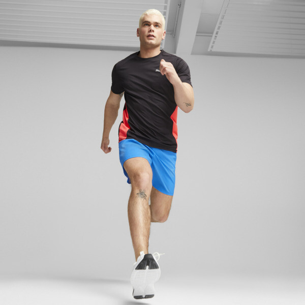 Short de running 2 en 1 Favourite para hombre, Ultra Blue, large-ARG