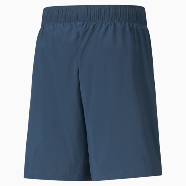 Short de running 2 en 1 Favourite para hombre, Intense Blue-Mineral Yellow, large-ARG