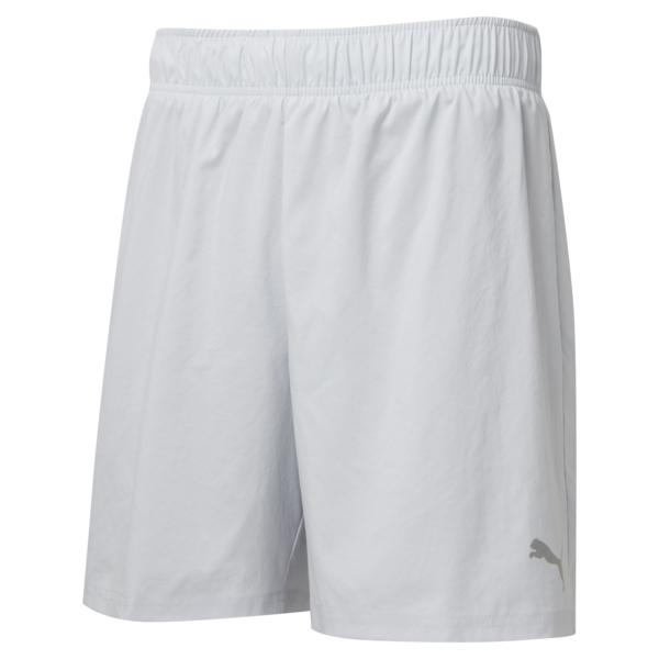Short de running 2 en 1 Favourite para hombre, Platinum Gray, large-ARG