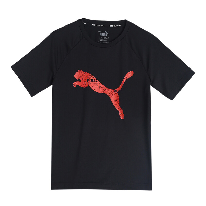 

PUMA X One8 Boy's Active Slim Fit T-Shirt, Black
