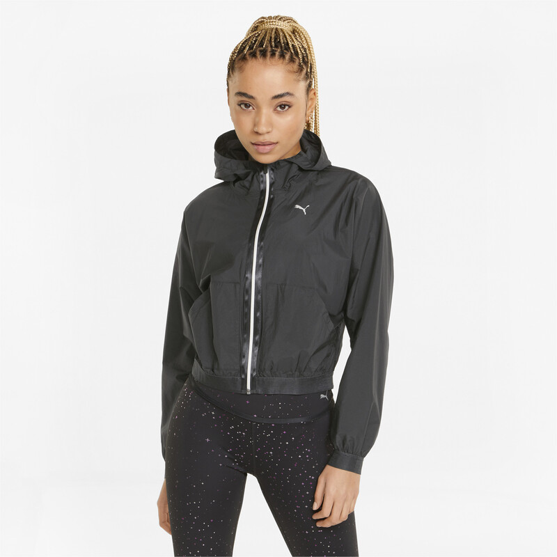

Women's PUMA Stardust Woven Regular Fit Training Jacket, Black
