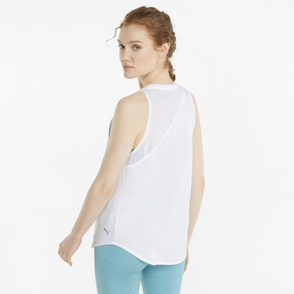 Stardust Crystalline Women's Training Tank Top, Puma White, large-ZAF