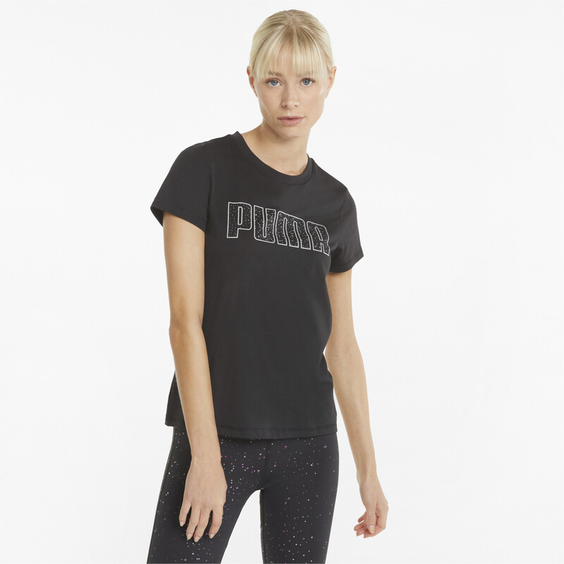 

Women's PUMA Stardust Crystalline Short Sleeve Regular Fit Training T-shirt
