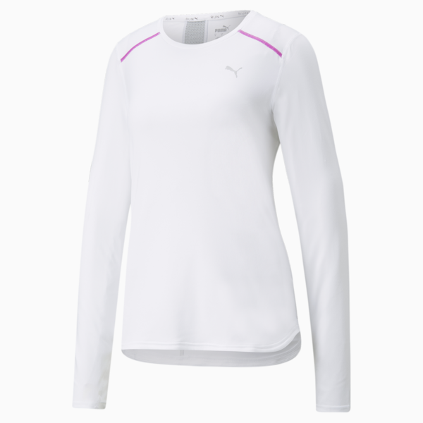 CLOUDSPUN Marathon Long Sleeve Women's Running Top, Puma White, large-ZAF
