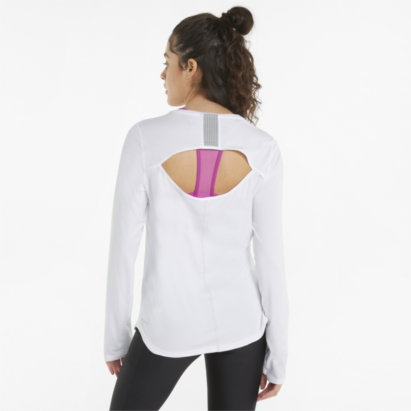 CLOUDSPUN Marathon Long Sleeve Women's Running Top, Puma White, large-ZAF