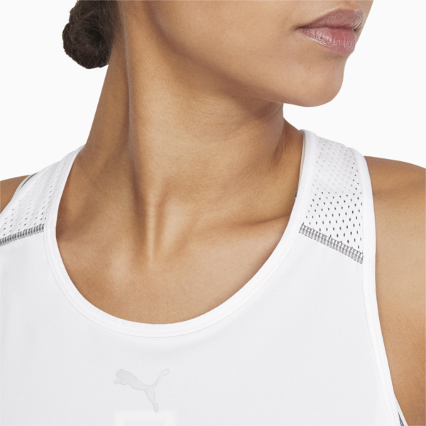 CLOUDSPUN Marathon Women's Running Tank Top, Puma White, large-ZAF