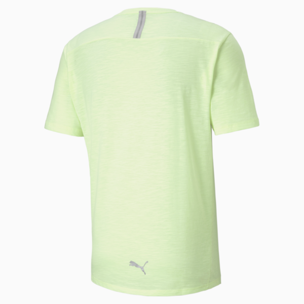 Logo Short Sleeve Men's Running Tee, Fizzy Light, large-ZAF