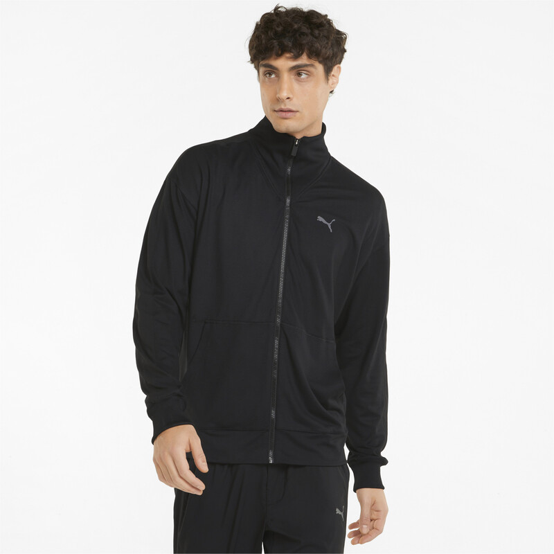 

Men's PUMA Studio Full-Zip Training Jacket, Black