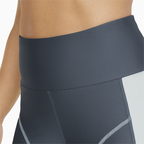 Marathon 6" Short Women's Running Leggings, Dark Slate, large-ZAF