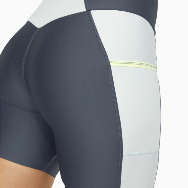 Marathon 6" Short Women's Running Leggings, Dark Slate, large-ZAF