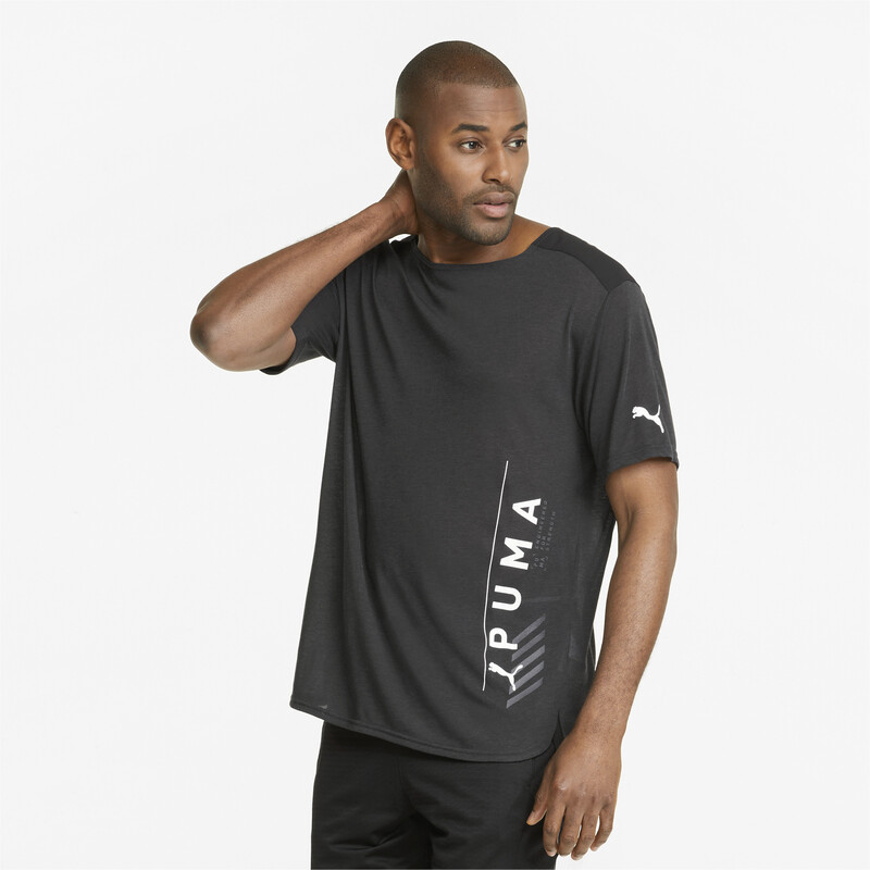 

Men's PUMA Short Sleeve Training T-shirt, Black